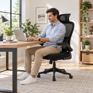 Ergonomska mrežasta kancelarijska stolica 27-081000