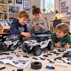 Bricks RC Extreme SUV – džip na daljinski od 511 delova