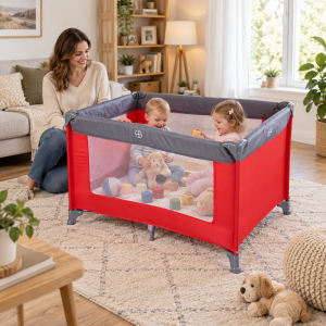 Prenosivi sklopivi krevetac za decu 125×65×74 cm