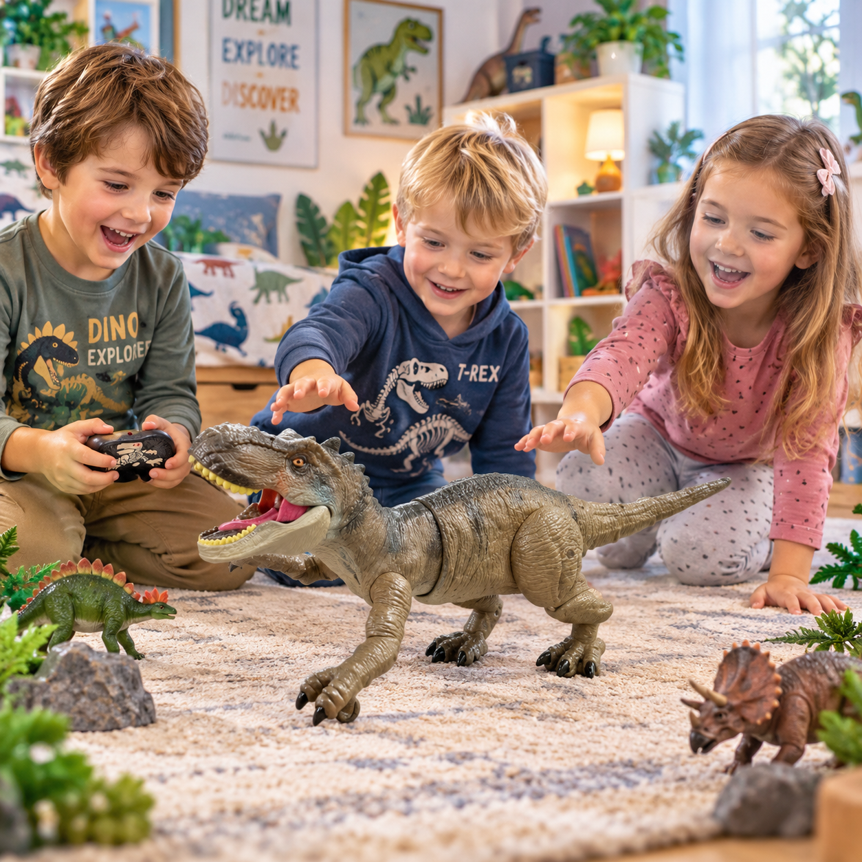 T-Rex dinosaurus na daljinsko upravljanje sa parom - Slika 4