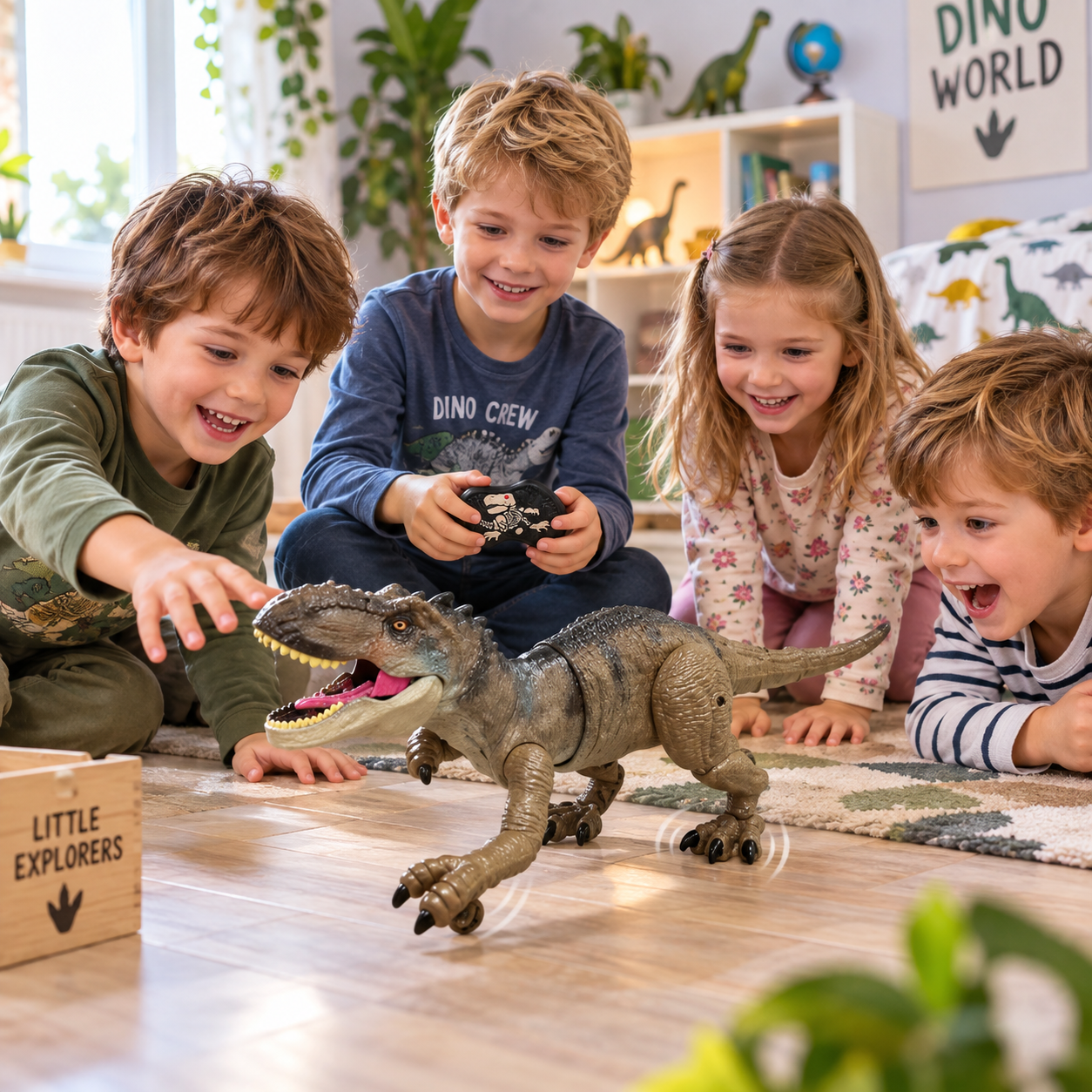 T-Rex dinosaurus na daljinsko upravljanje sa parom - Slika 5