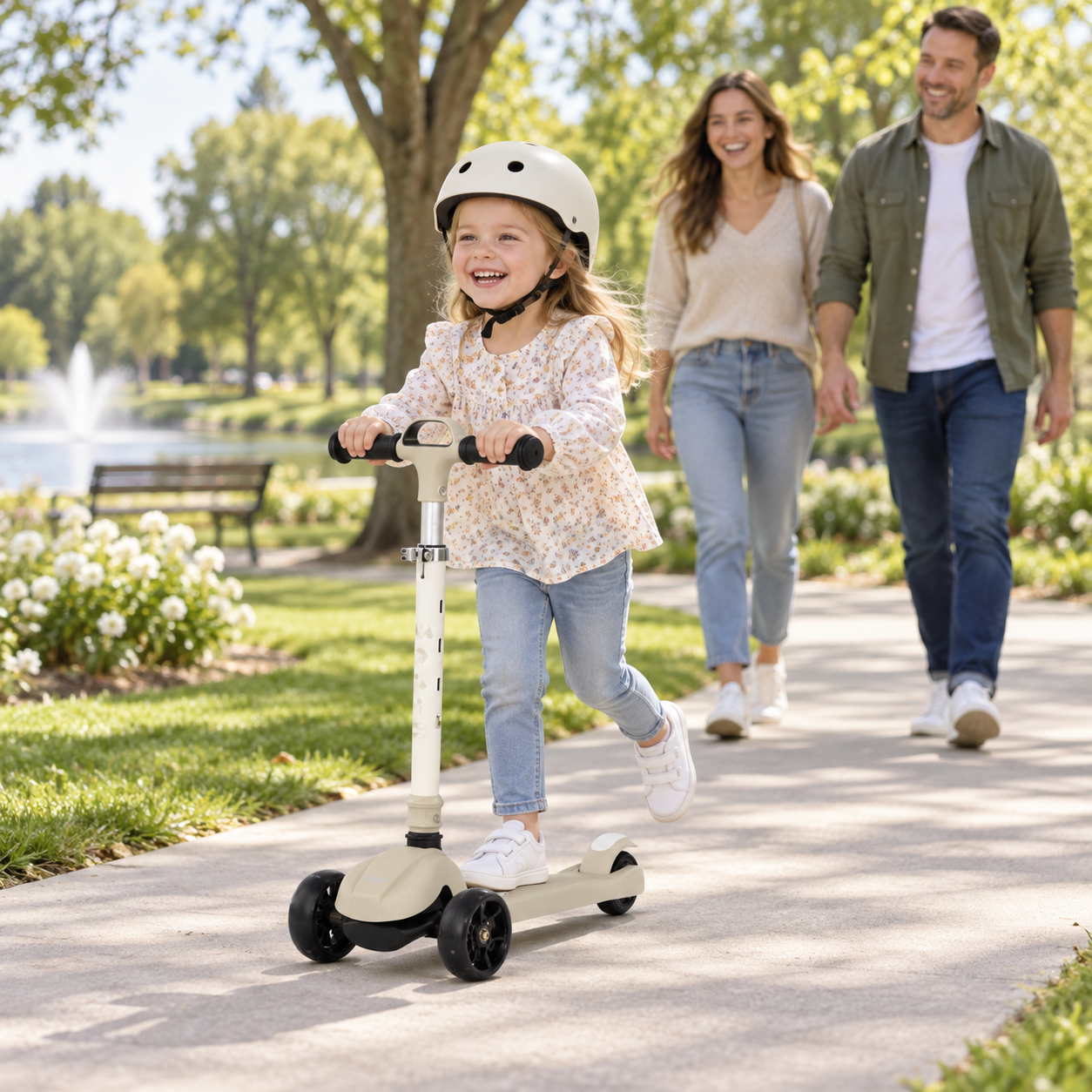 Chipolino Moxie trotinet sa LED svetlima – bez - Slika 7
