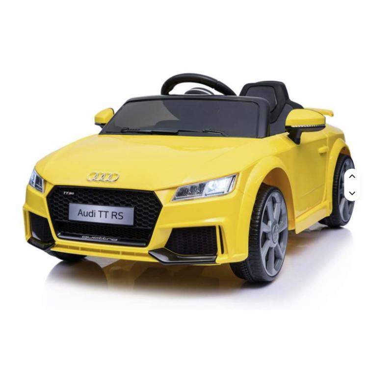 Licencirani Audi TT dečiji auto na akumulator žuti - Slika 12