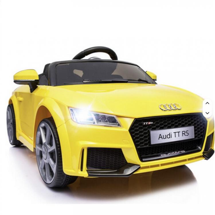 Licencirani Audi TT dečiji auto na akumulator žuti - Slika 11