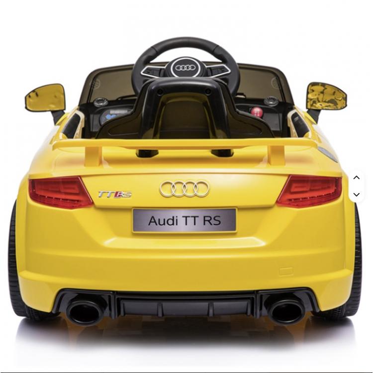 Licencirani Audi TT dečiji auto na akumulator žuti - Slika 10