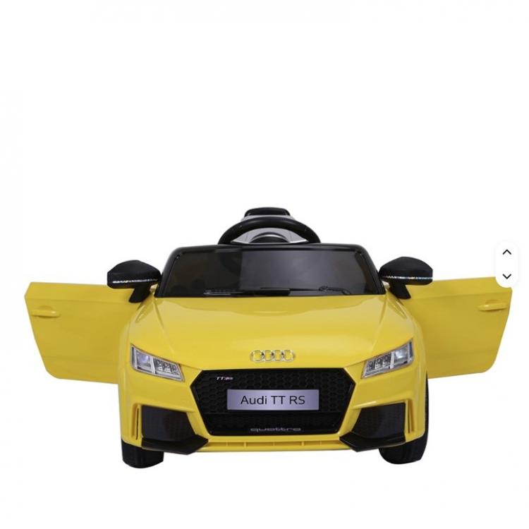 Licencirani Audi TT dečiji auto na akumulator žuti - Slika 9
