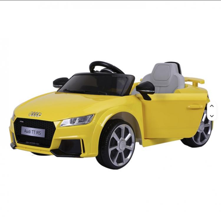 Licencirani Audi TT dečiji auto na akumulator žuti - Slika 7