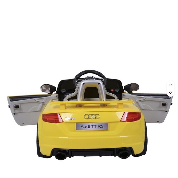 Licencirani Audi TT dečiji auto na akumulator žuti - Slika 5