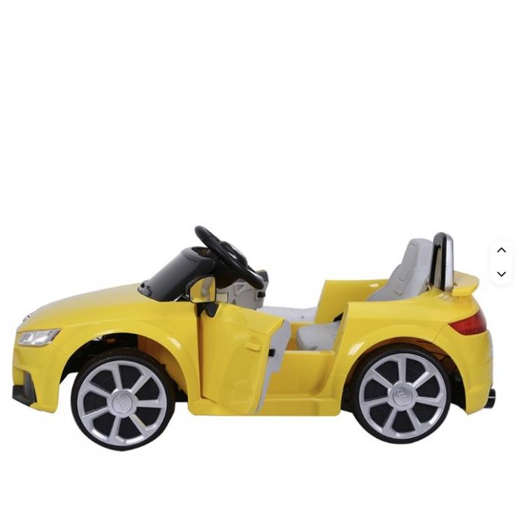 Licencirani Audi TT dečiji auto na akumulator žuti - Slika 4
