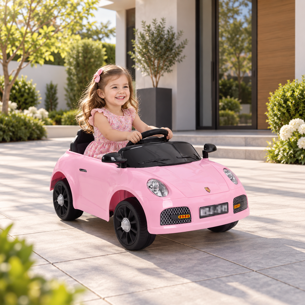Auto na akumulator 915 roze - Slika 2